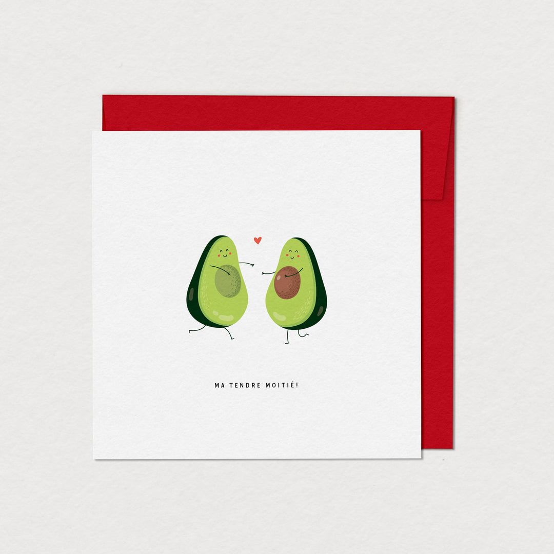 Carte de souhaits - Avocaduo