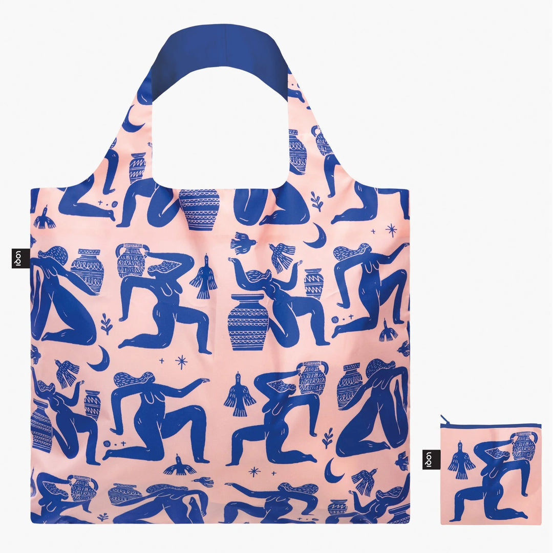 Reusable bag with snap fastener - Mark Conlan - Women and vases