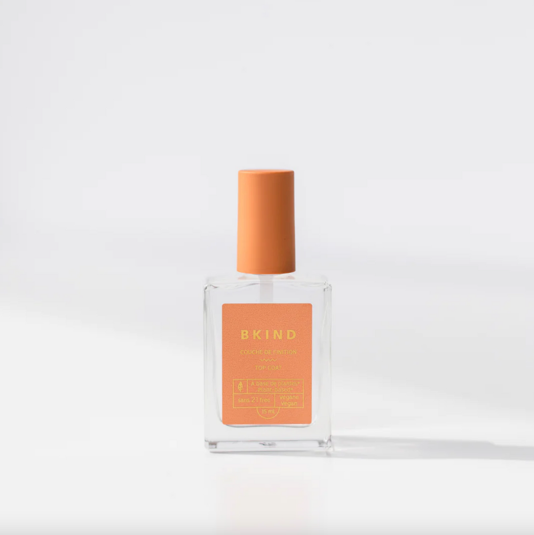 Top coat for nail polish