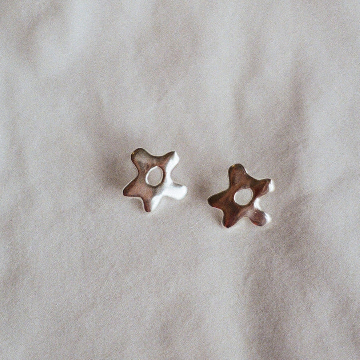 Boucles d'oreilles - Flora - Argent