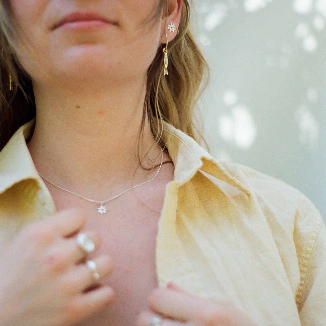 Collier - Corail - Argent