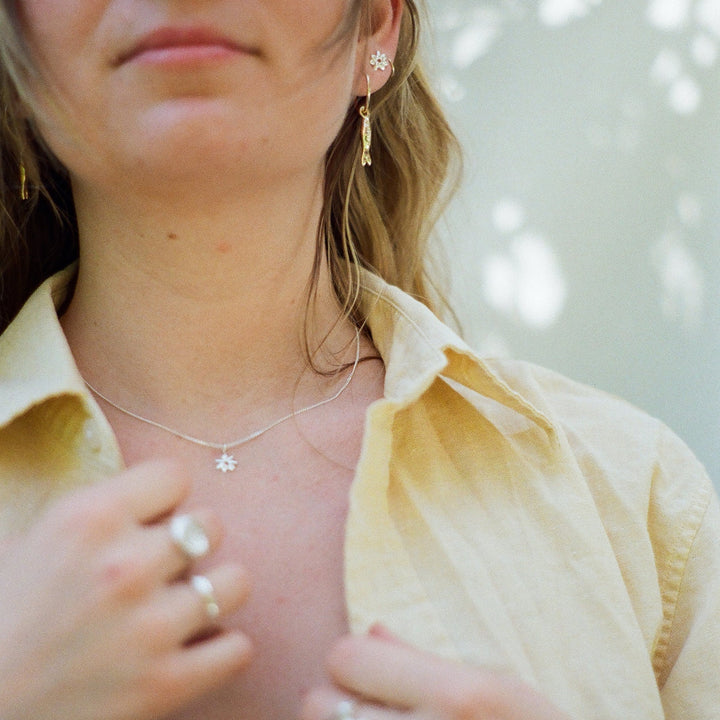 Collier - Corail - Argent