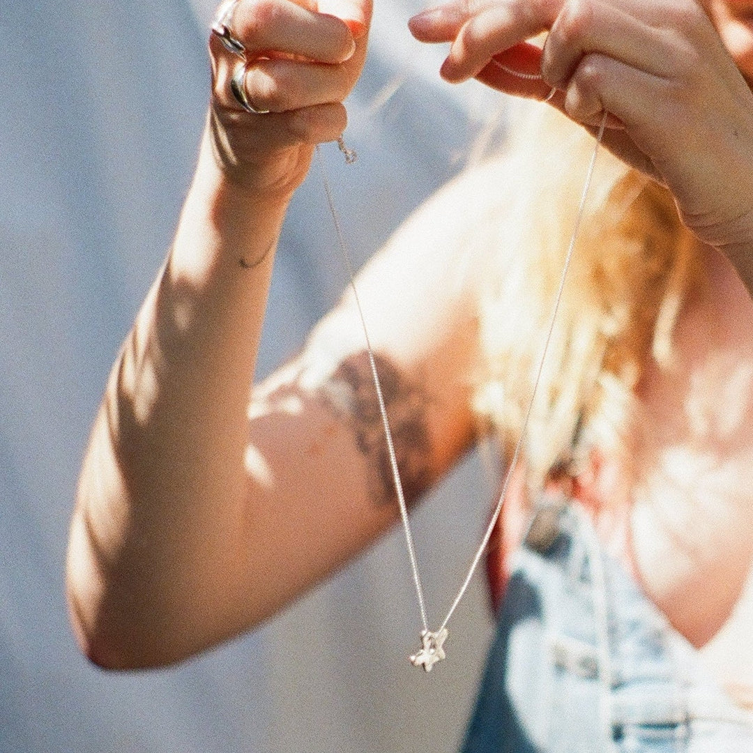 Collier - Flora - Argent