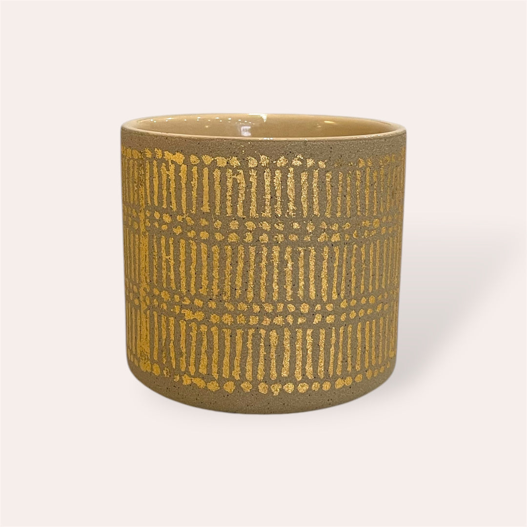 Plant pot - Metallic gold - 4 in