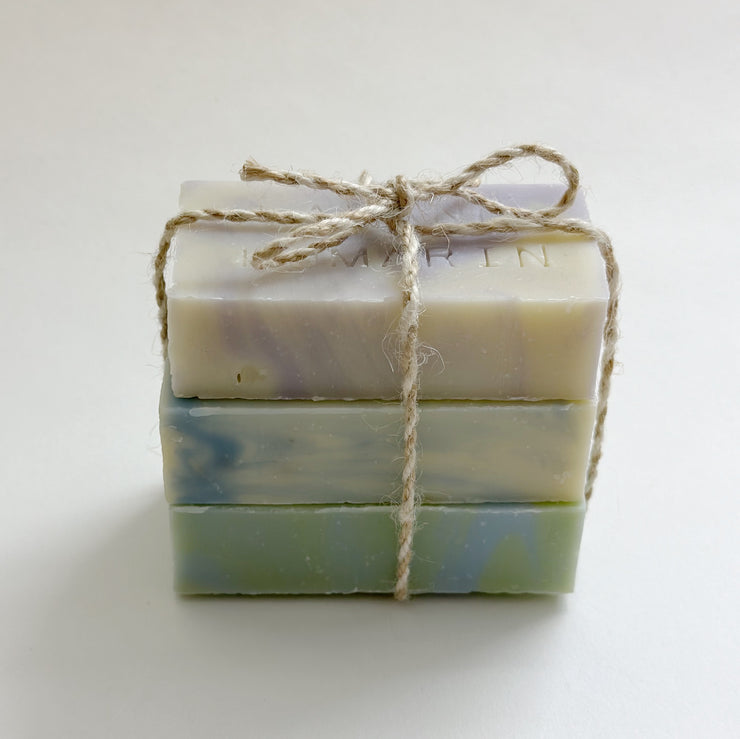 Body soaps with essential oils - Invigorating Trio