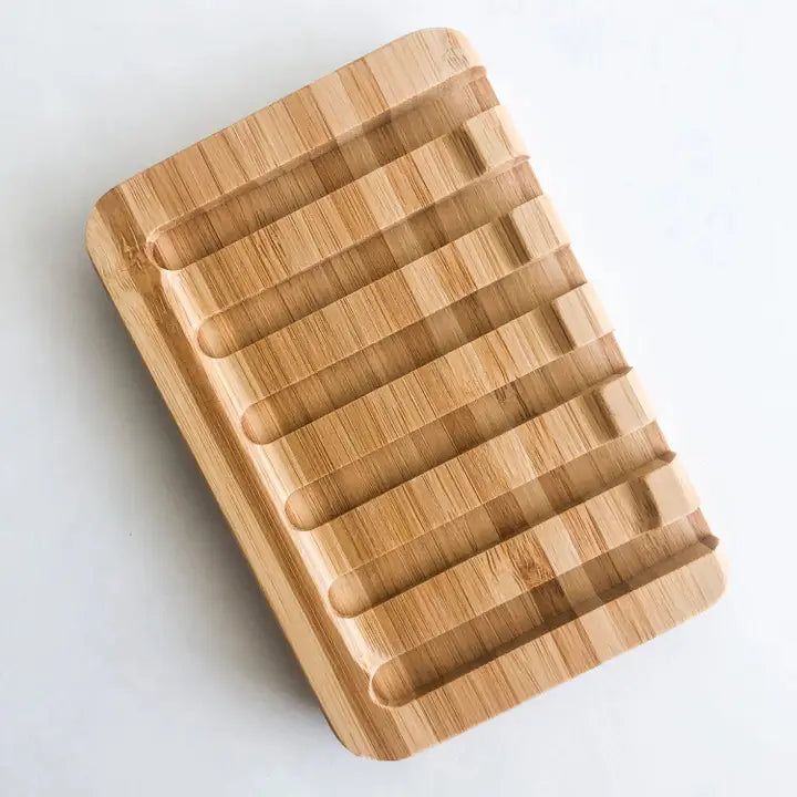 Porte-savon en bambou