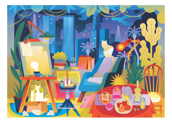 Puzzle - Studio Apartment - 1000 pieces