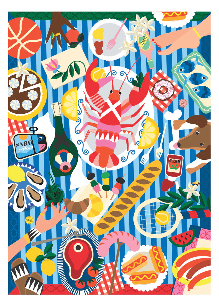 Puzzle - Coastal Feast - 1000 pieces