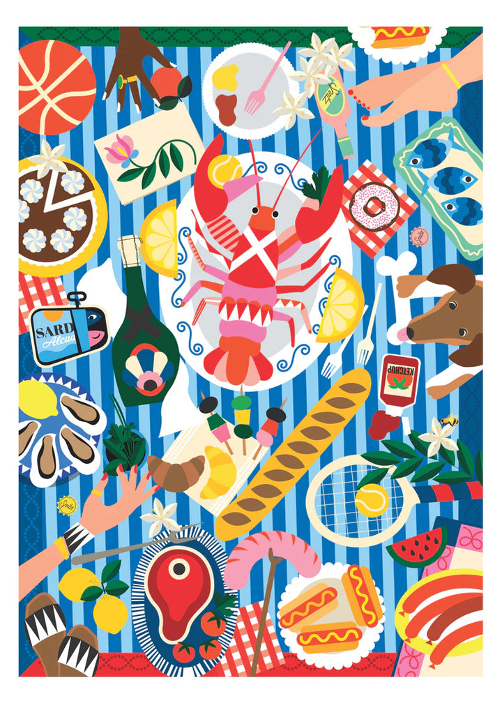 Puzzle - Coastal Feast - 1000 pieces