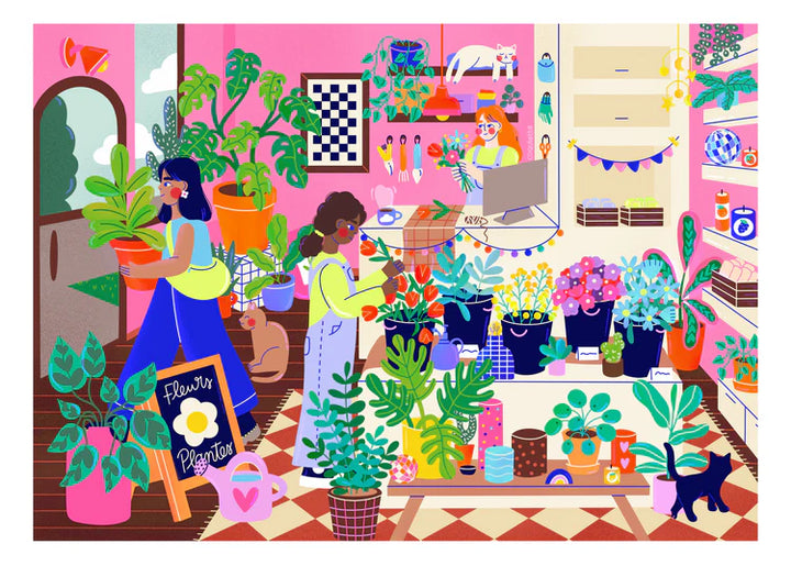 Puzzle - Plants and flowers - 500 pieces