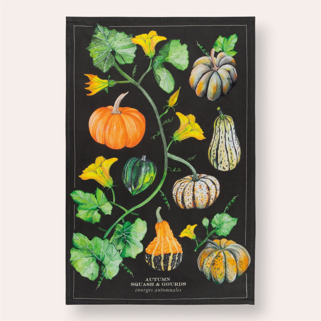 Linge à vaisselle - Courges d'automne