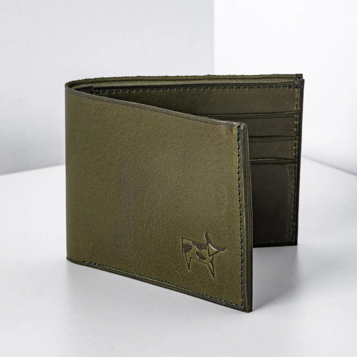 Porte-monnaie - Bifold - Kaki