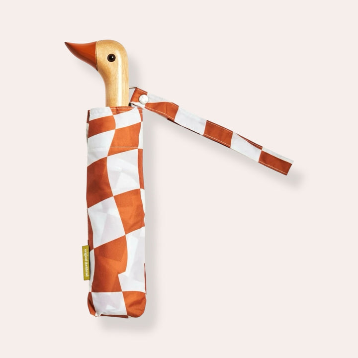 Parapluie compact - Peanut Butter Checkers