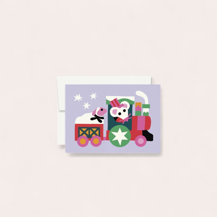 Miniature greeting card - Small flowers