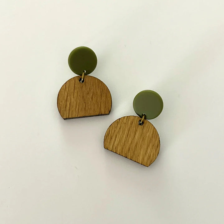 Boucles d'oreilles - KALA-S en bois
