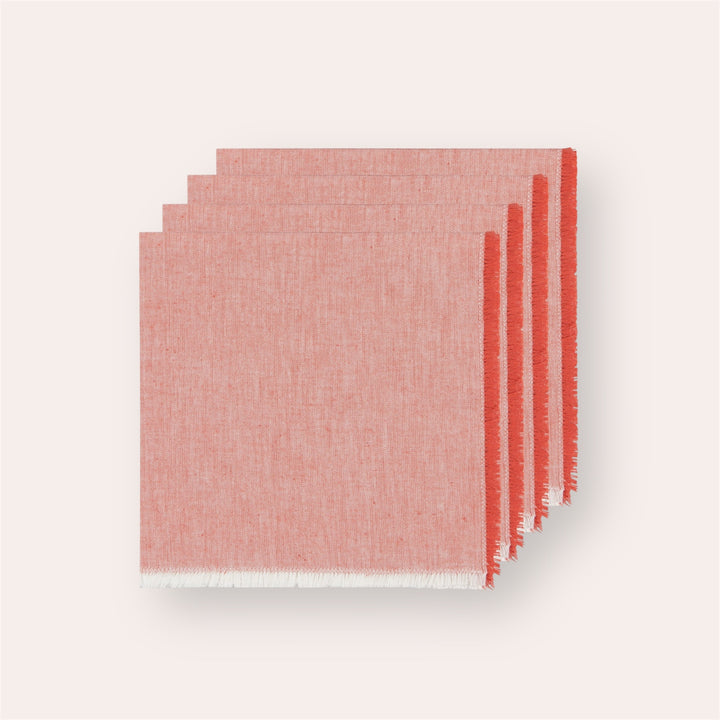 Napkins (set of 4) - Heirloom Red