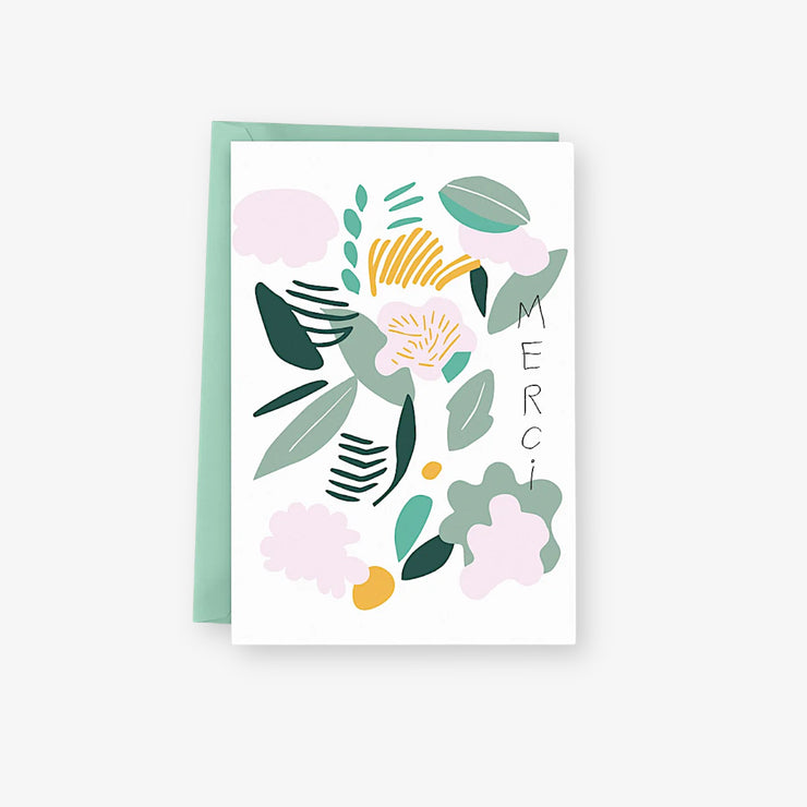 Greeting card - Floralie - Thank you