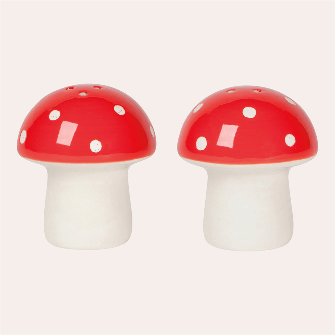 Salière et poivrière - Champignons