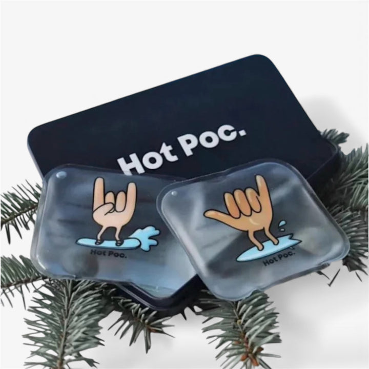 Reusable hand warmer case (2) - Surf and snow