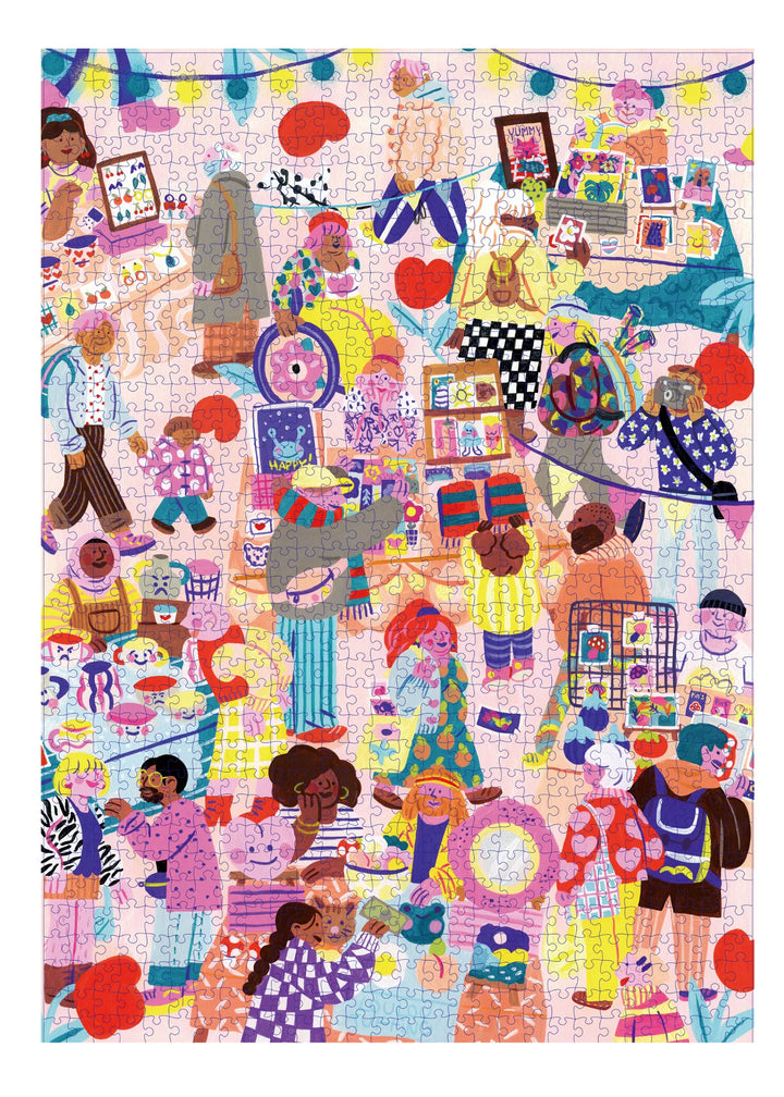 Puzzle - Pop-Up Market - 1000 pièces