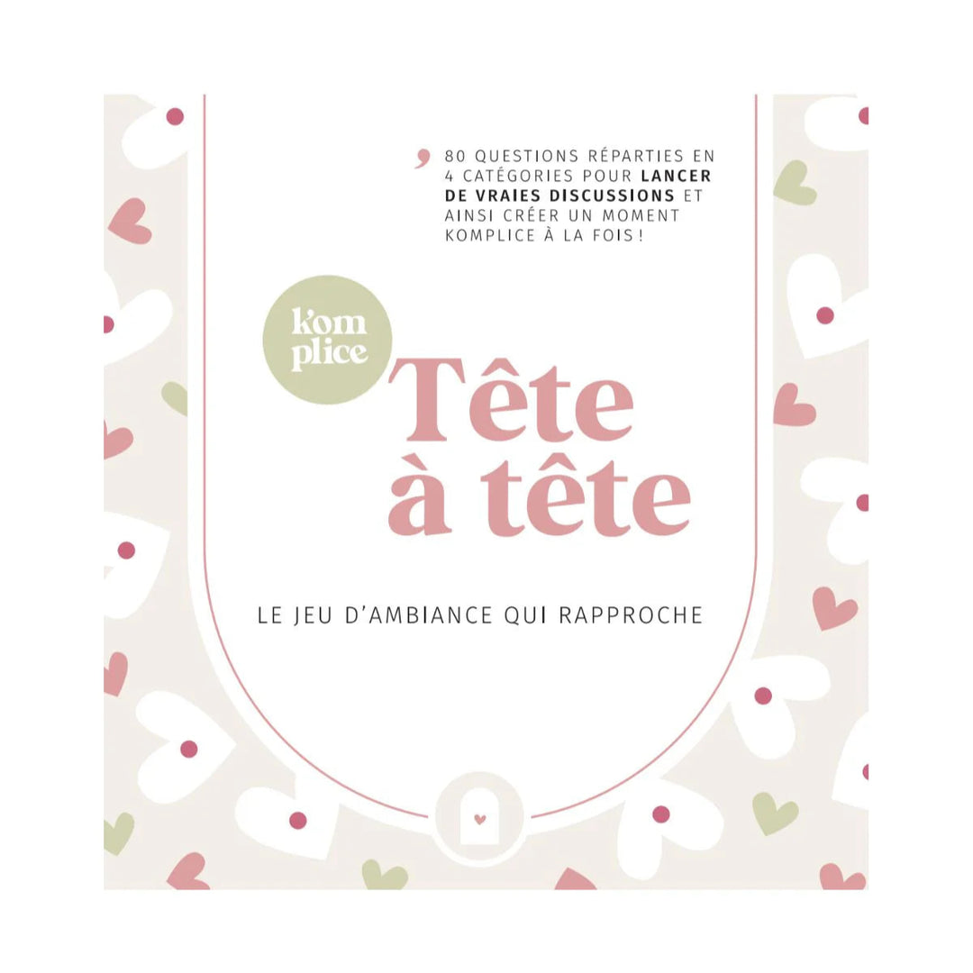 Jeu de conversation - Tête à tête