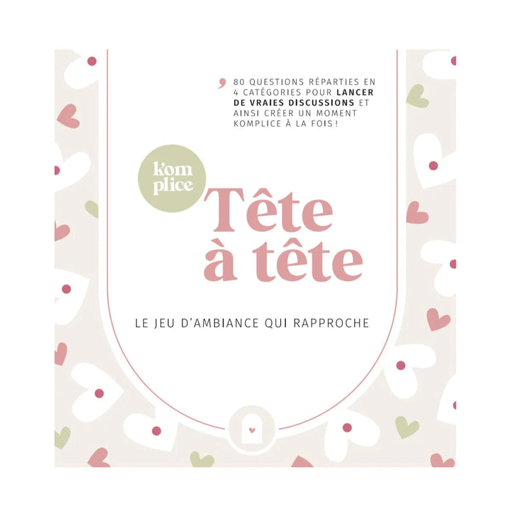 Jeu de conversation - Tête à tête