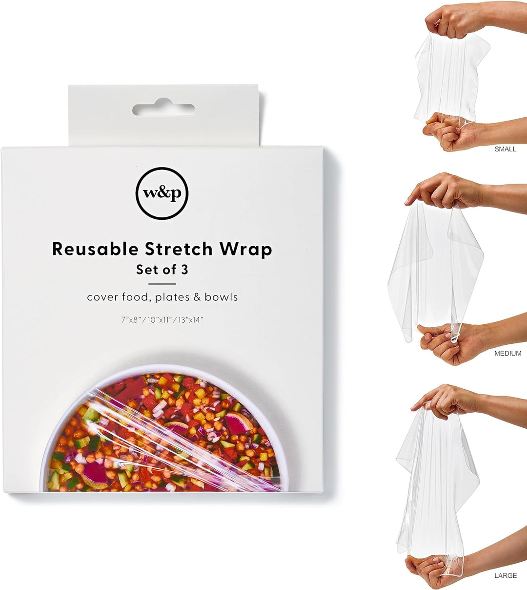 Reusable Stretch Wrap - Set of 3