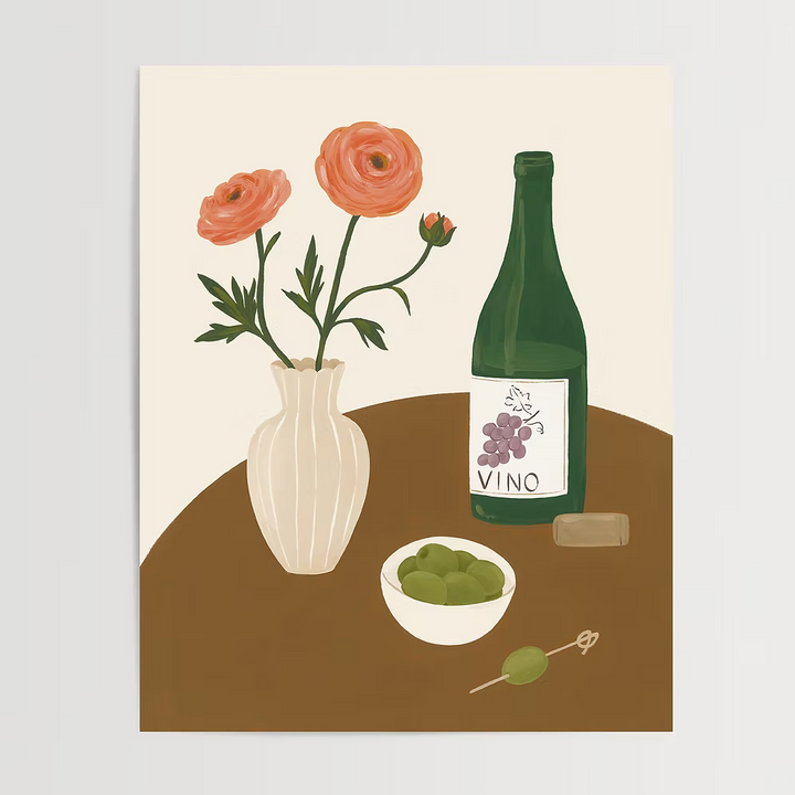 Affiche - Vino