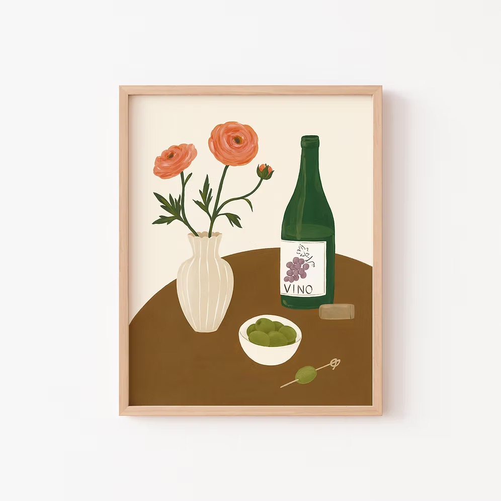 Affiche - Vino