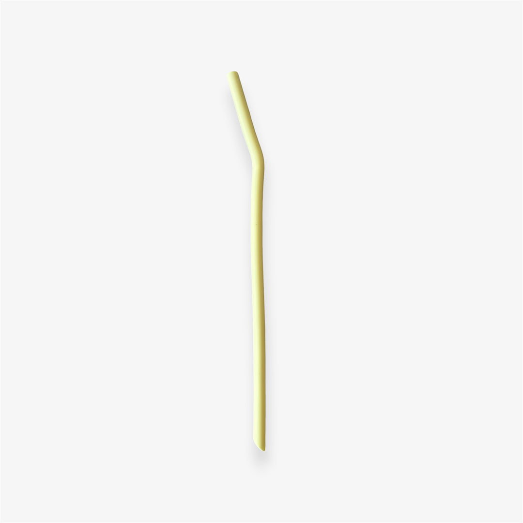 Silicone Straw - Regular - Yellow
