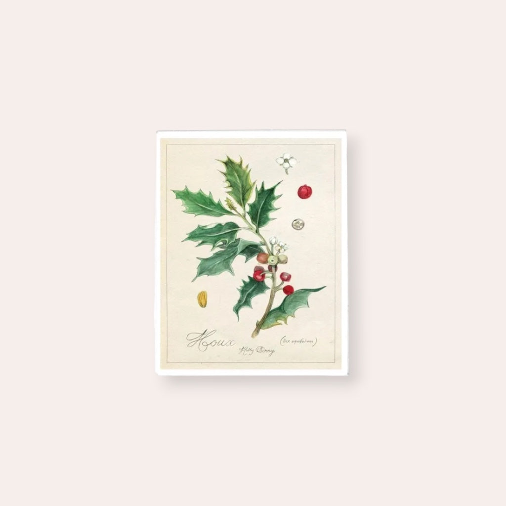 Carte de souhaits - Houx