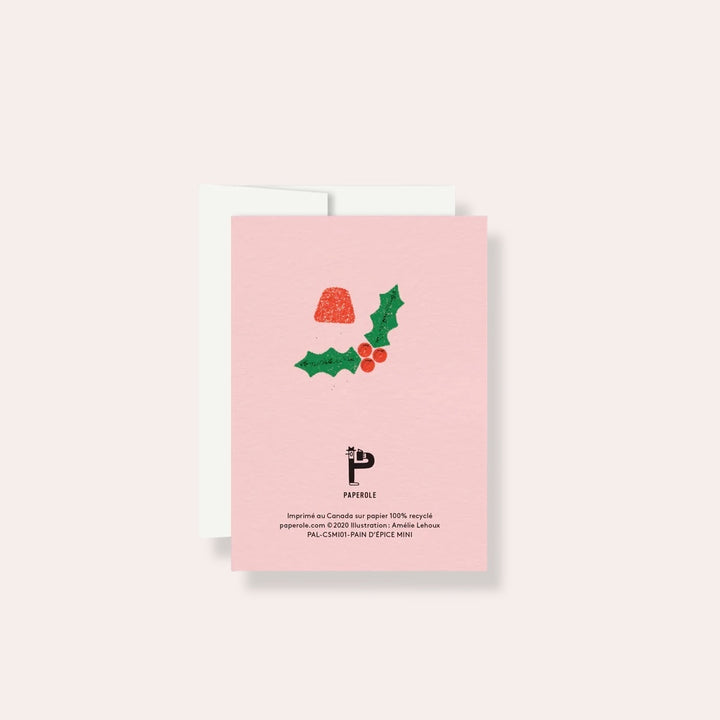 Carte de souhaits miniature - Pain d'Épice