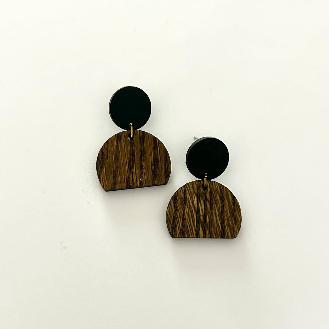 Boucles d'oreilles - KALA-S en bois
