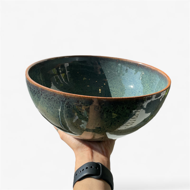 Grand bol à mélanger - Aubergine