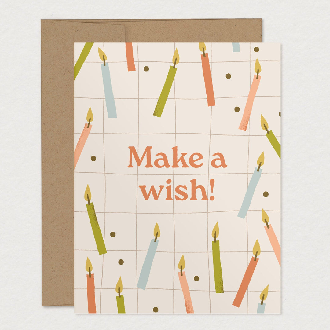Carte de souhaits géante  - Make a wish