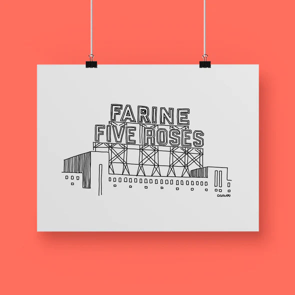 Affiche - Farine Five Roses