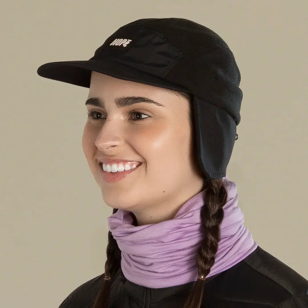 Casquette trappeur polaire - Noire