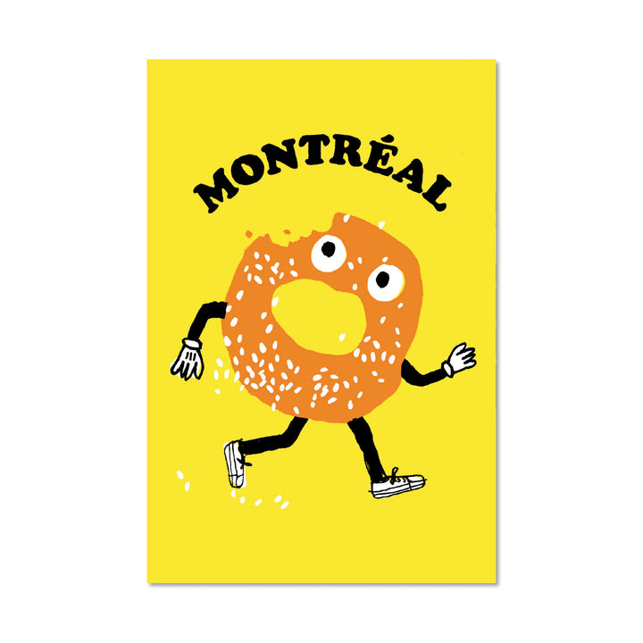 Carte postale - Bagel