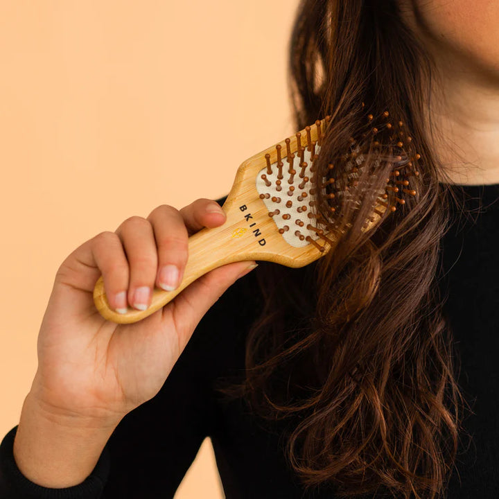Brosse à cheveux en bambou - Petite