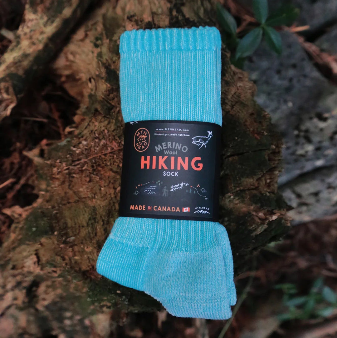 Chaussettes de randonnée en Merino - Glacier