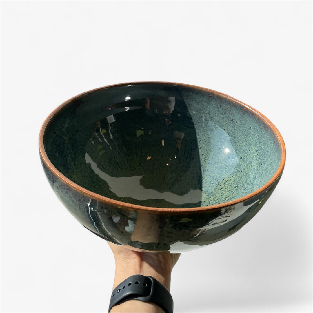 Grand bol à mélanger - Aubergine
