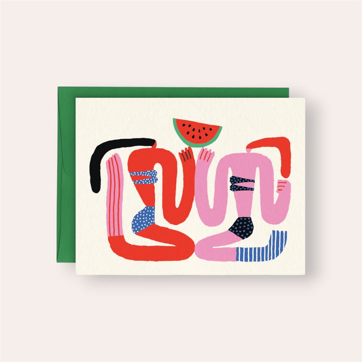 Carte de souhaits - Melon