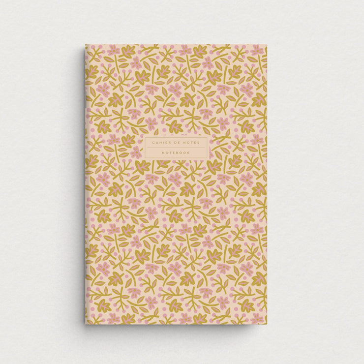 Carnet de notes - Fleurs de papier