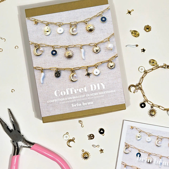 Coffret créatif - Confection bracelet - Univers