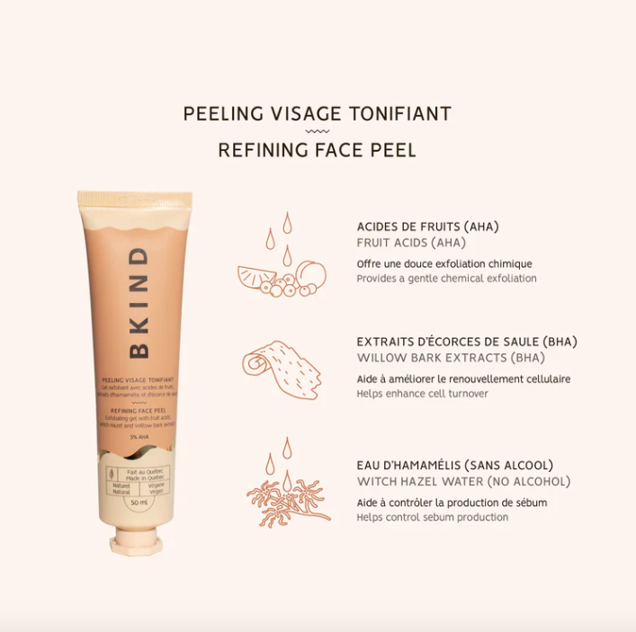 Peeling visage - Tonifiant