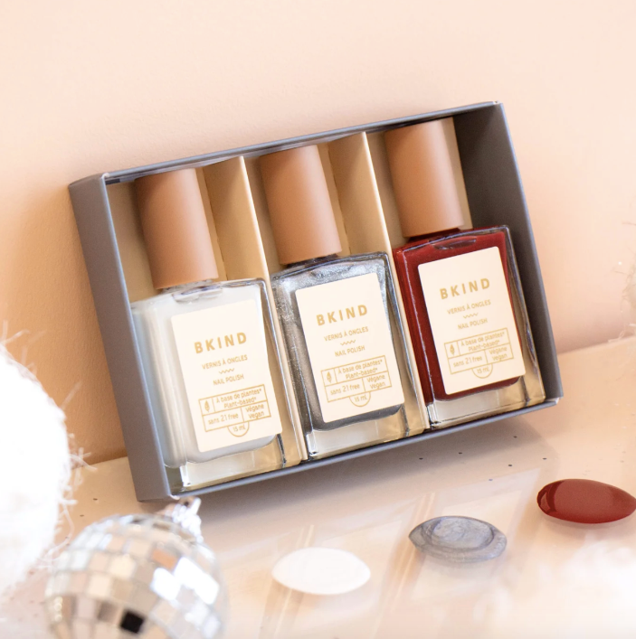 Coffret de 3 vernis à ongles - Les Essentiels des fêtes