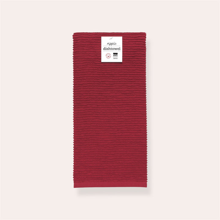 Linge à vaisselle - Ripple Rouge Carmine