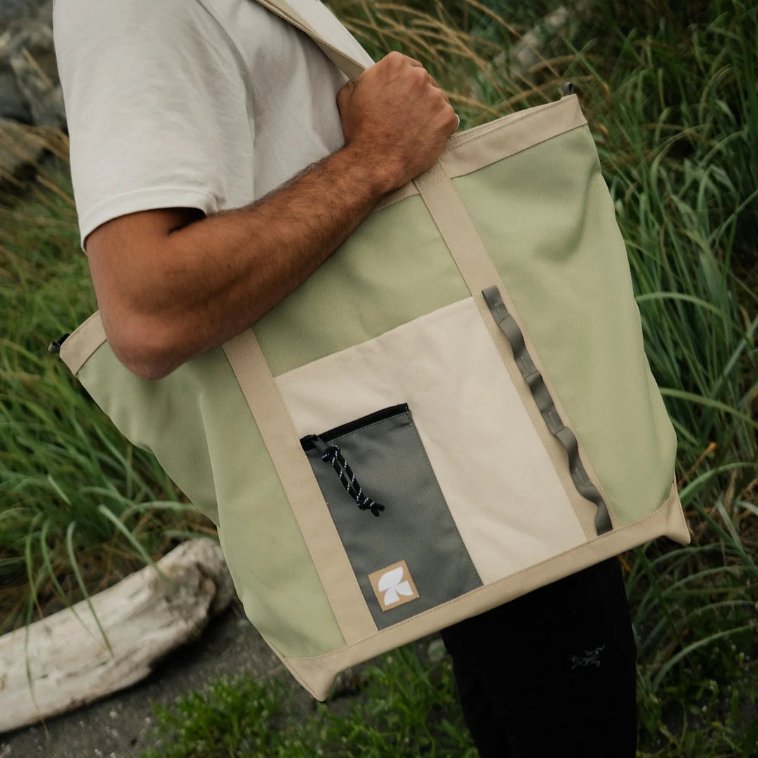 Tote bag Tech - Sage