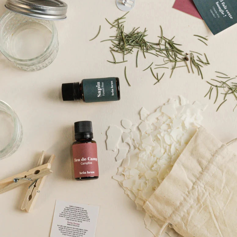 Creative box - 2 candles - Christmas