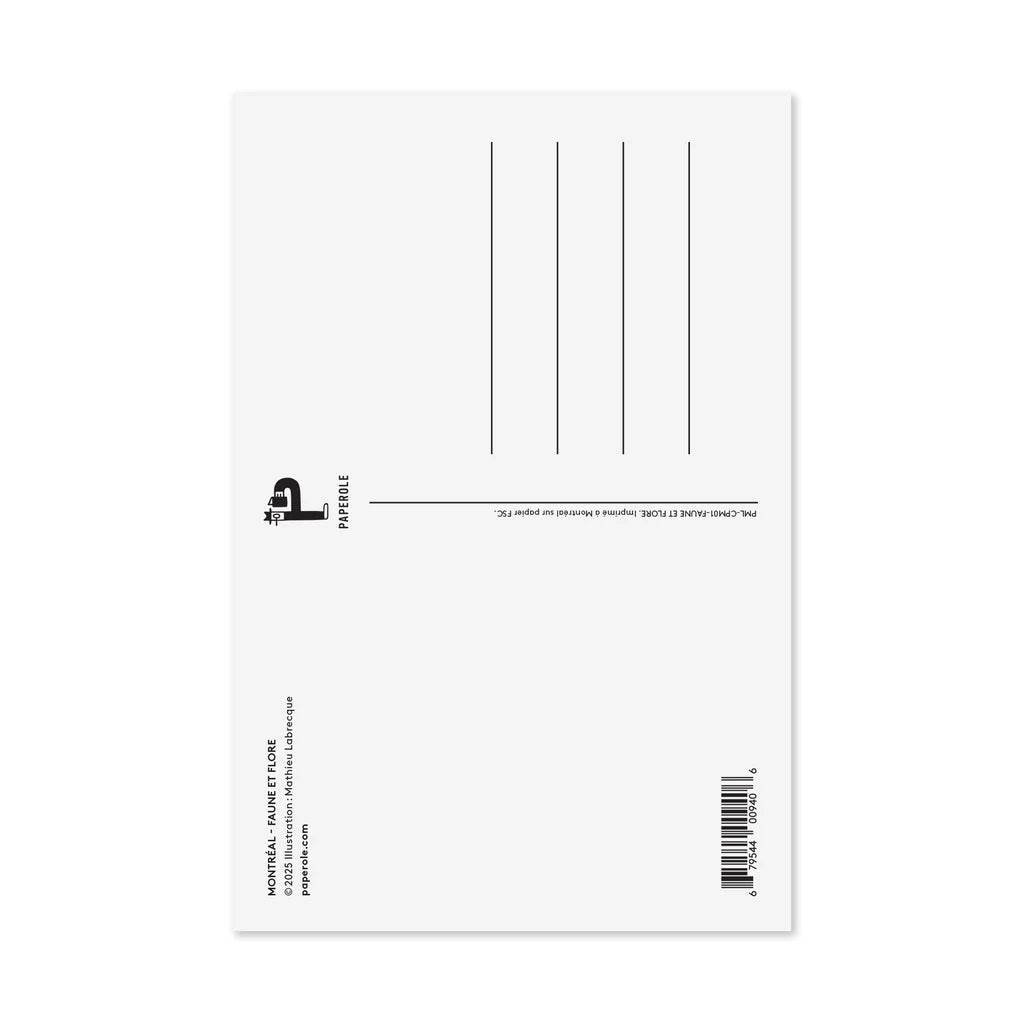 Carte postale - Fauna & Flora